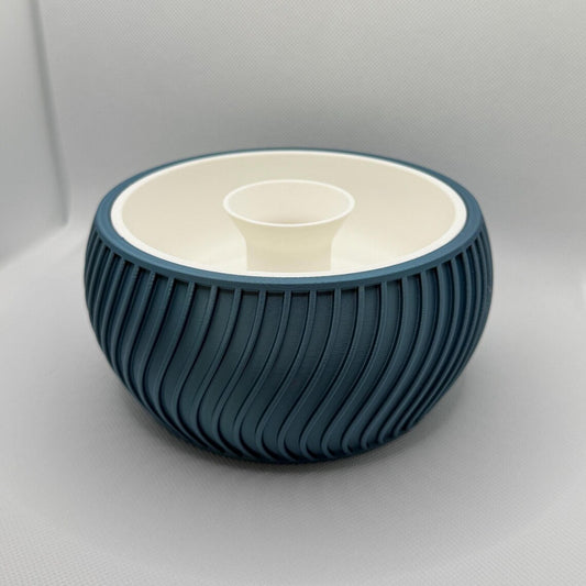 Stylische Pistazien Schale mit Auffangfach – Snack Bowl
